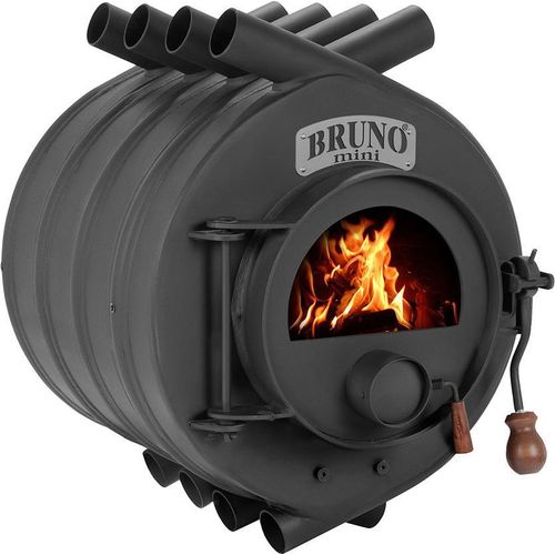 Bruno® Werkstattofen Mini II schwarz 9 kW Stahl A