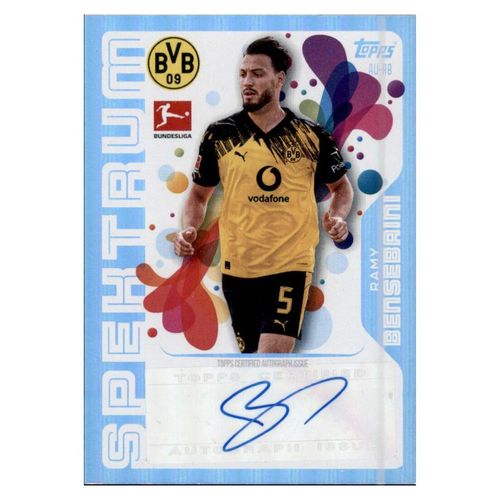 AU-RB - Ramy Bensebaini - Autogrammkarte - 2025/2026