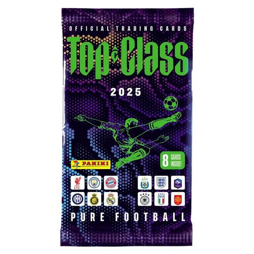 Top Class Pure Football 2025 - Trading Cards - Alle 270 Karten von Nr. 1-270 komplett plus Sammelmappe (ohne limitierte oder andere Sonderkarten)