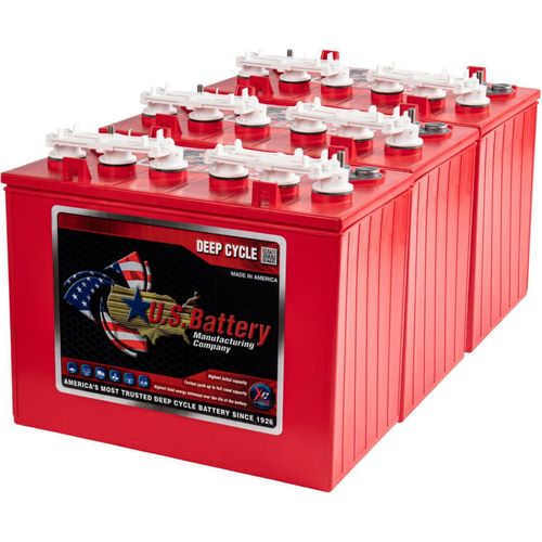 U.S. Battery US 12VRX 12V 155Ah – Leistungsstarkes 3er-Set