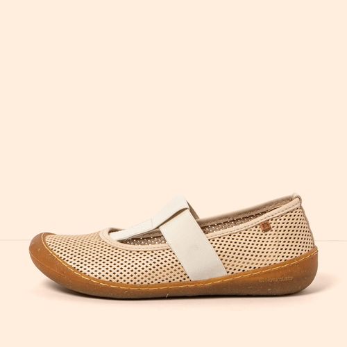 El Naturalista Schuhe Damen N5787R NAPPA CREAM/ PAWIKAN Farbe Beige