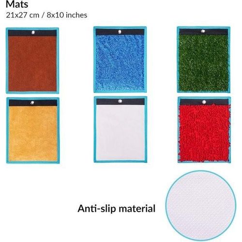 - Matten für Kinder | Fidget-Spielzeug für Kinder mit Autismus | Strukturmatten | Sensorischer Teppich | Sensorische Wahrnehmung | Strukturiertes Spielzeug bei sensorischen Verarbeitungsstörungen