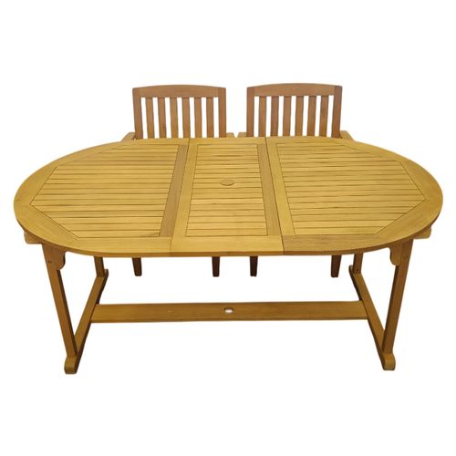 Gartengruppe Liberia oval + 6 King Sessel 180-260 cm