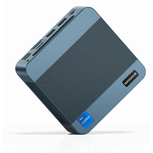 Bosgame P2 Plus Mini PC Intel Core i7-12700H 32GB DDR5 RAM 512GB SSD Thunderbolt 4 Dual 2.5G LAN Win 11 Pro Bildbearbeitung Home Office - BuyPlugGo