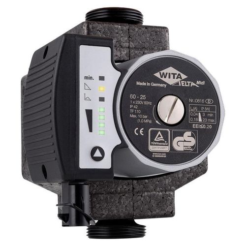 WITA Pumpe Delta MIDI 60 - 25 L=180mm,G1 1/2",6m(H),230V/50Hz