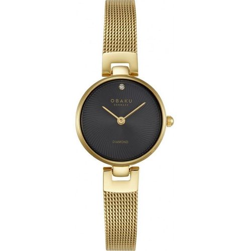 Uhr Obaku Women's Gold Obaku-V256SXGBMG