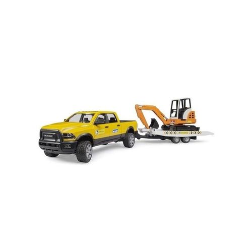 Bruder RAM Rental Service with Mini excavator