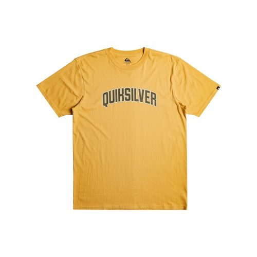 T-Shirt QUIKSILVER "Scholarship", Herren, Gr. S, fall leaf, Obermaterial: 100% Walkfrottier;, Shirts T-Shirt
