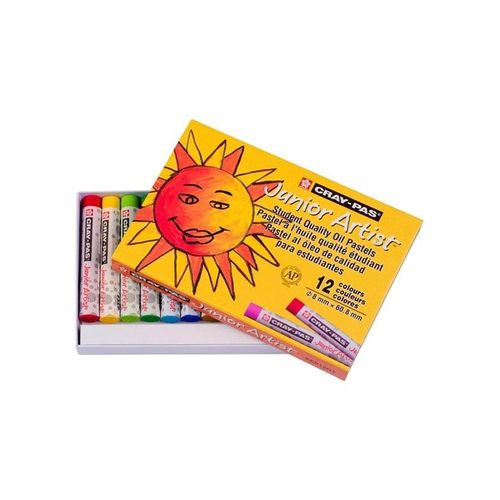 Sakura Cray-Pas Junior Artist Oil Pastels Set 12pcs.