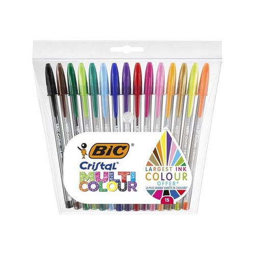 BIC - Cristal Ballpoint Pens 15 pcs.