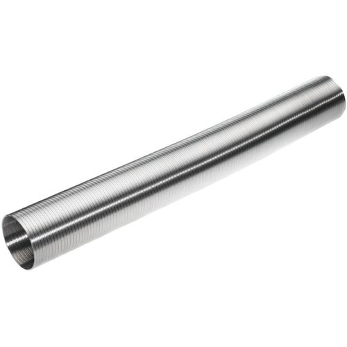 MIELE flexibler Schlauch, grau (aluminiumfarben), Haushaltsgeräteschläuche, für Abluft, flexibler Schlauch
