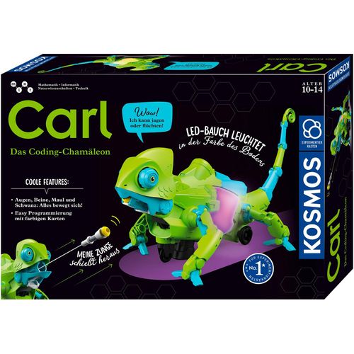 Modellbausatz KOSMOS "Carl - Das Chamäleon", bunt, Modellbausätze, Kinder, Modellbausatz