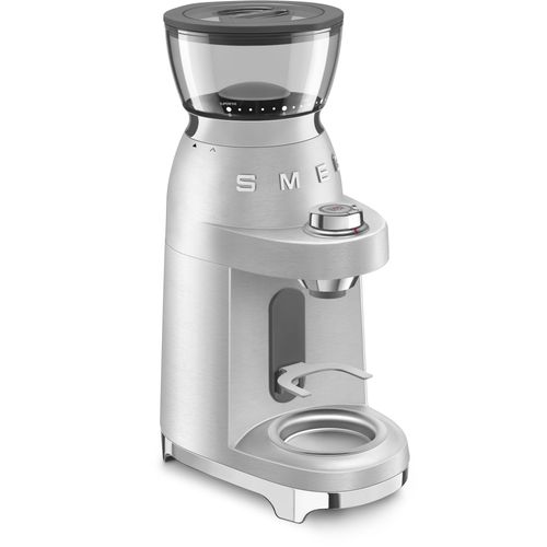 SMEG Kaffeemühle "CGF02SSEU", schwarz, B:15cm H:46cm T:22cm, Kaffeemühlen, Kaffeemühle
