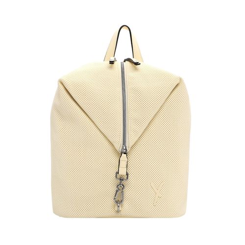 Rucksack SURI FREY "Rucksack SFY Romy", Damen, Gr. B/H/T: 25cm x 27cm x 14cm, gelb (lightgelb 431), PVC, Rucksäcke Rucksack