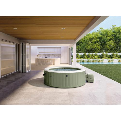 Whirlpool INTEX "Bubble", olivgrün, B:165cm H:71cm L:165cm, Whirlpools, Whirlpool, 165 cm Durchmesser