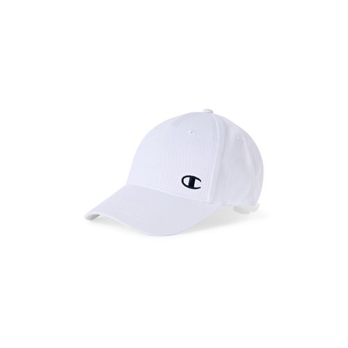 Baseball Cap CHAMPION "Baseball Cap with C-Logo", wht, Obermaterial: 100% Baumwolle, Caps Baseball Cap