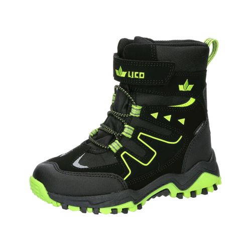 Winterboots LICO "Winterboot Raseborg VS", Kinder, Gr. 26, schwarz, Synthetik, Schuhe Winterboots