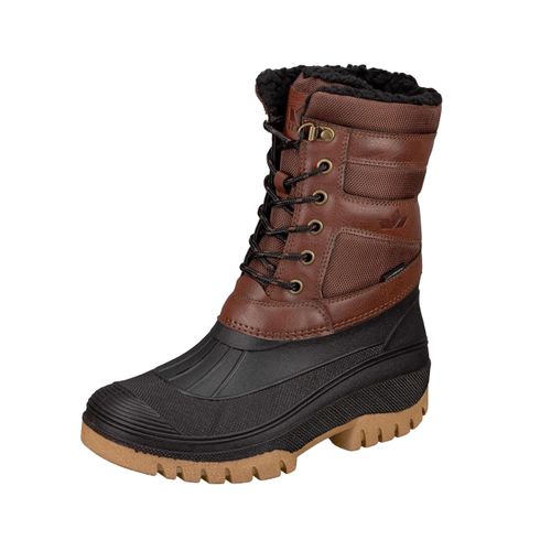 Winterstiefel LICO "Winterstiefel Fenna", Herren, Gr. 44, braun, Synthetik, Schuhe Winterstiefel