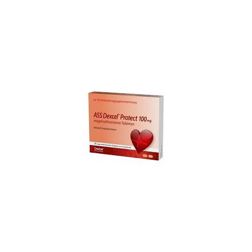 ASS Dexcel Protect 100 mg magensaftres.Tabletten 50 St