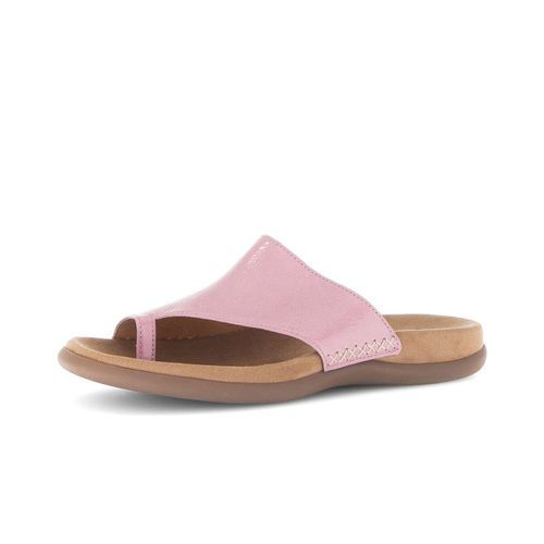 Zehentrenner GABOR "Zehentrenner", Damen, Gr. 40, rosa, Schuhe Zehentrenner