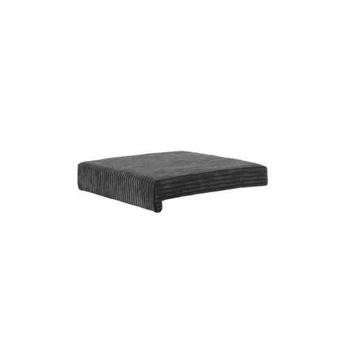 Bankauflage LYCCE "Bankauflage Bankauflage Klemmkissen 1 Leiste 1er Pack", grau, B:40cm H:8cm T:38cm, Obermaterial: 90% Polyester PES. 10% Nylon NY., Polsterauflagen, Bankauflage, 3