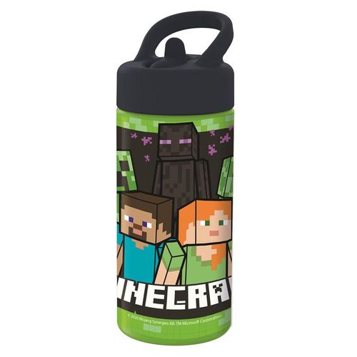 Minecraft Sipper Water Bottle 410 ml