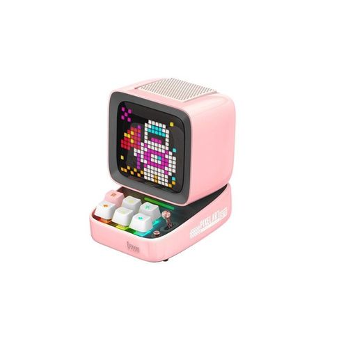 Divoom DitooPro Retro Pixel Art Bluetooth Speaker - Pink