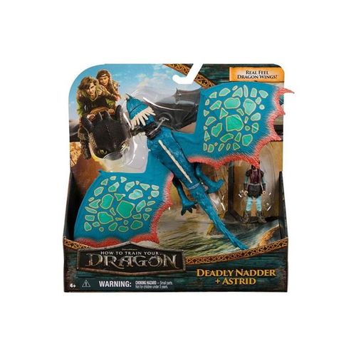 Dragons Vikingc& Dragon-Deadly Nadder & Astrid