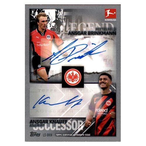 LS-BKN - Ansgar Brinkmann / Ansgar Knauff - Autogrammkarte - 2023/2024