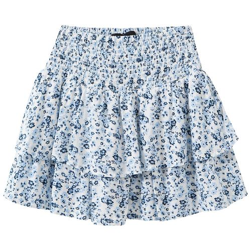 Mädchen Rock mit Blumen