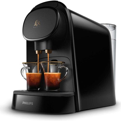Philips L'Or Barista Kapsel Kaffee Maschine, einstellbare Kaffeemenge, Schwarz (LM8012/60)