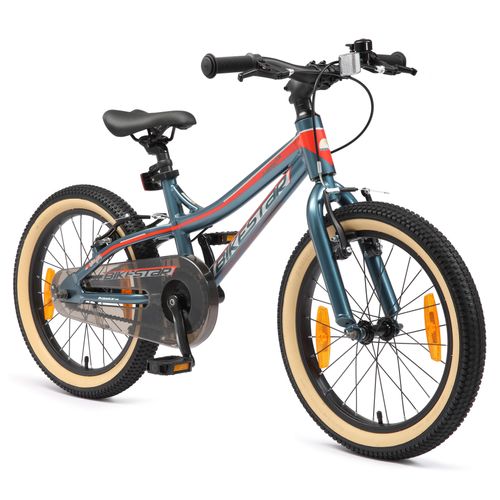 BIKESTAR Kinder Fahrrad MTB ab 5 Jahre | 18 Zoll Alu Mountainbike Kinderrad | Grün