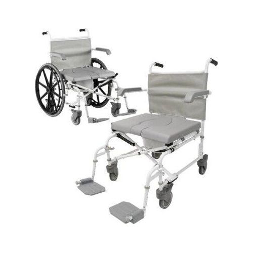 Dusch-Toilettenrollstuhl,DuoMotion XL 24"Räder,