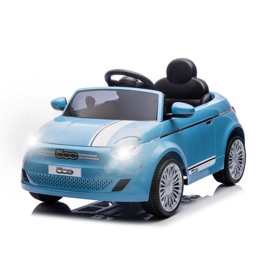 Milly Mally Batteriefahrzeug Fiat 500e Blau
