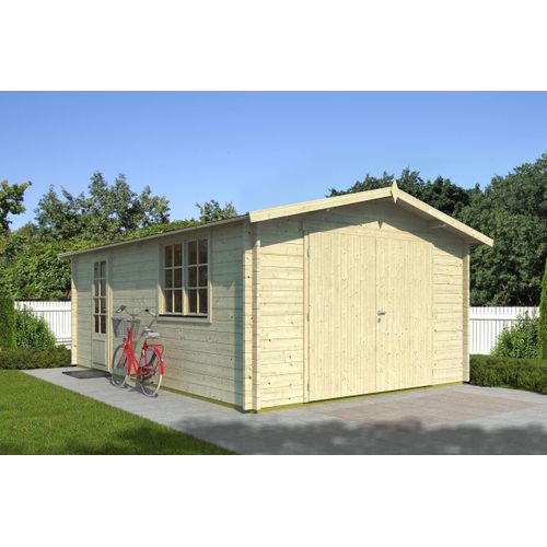 Fjordholz Holzgarage Modell Paris 44 B