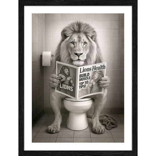 Gerahmtes Bild LIONS HEALTH
