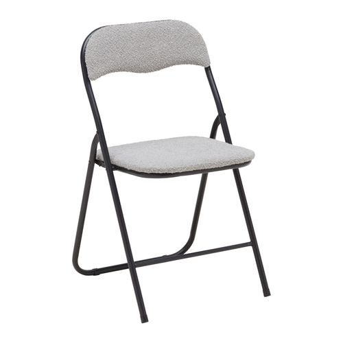 Klappstuhl in Grau