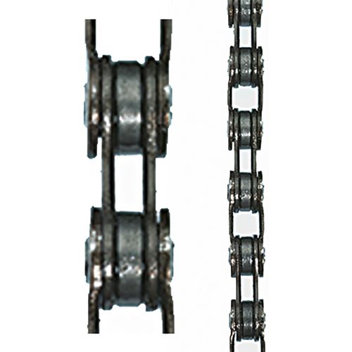 Fahrradkette SHIMANO "HG 40", bunt (grau, silberfarben), Fahrradketten, 22,5cm, Edelstahl, L:22,5cm