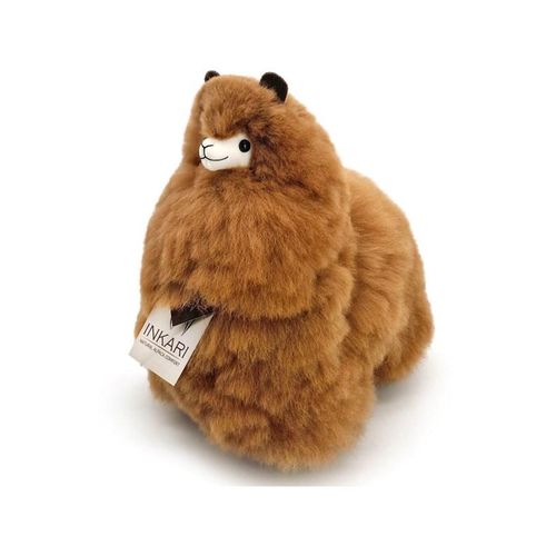 Inkari Alpacas Alpaca Hazelnut Medium - 32CM - HAZELNUT