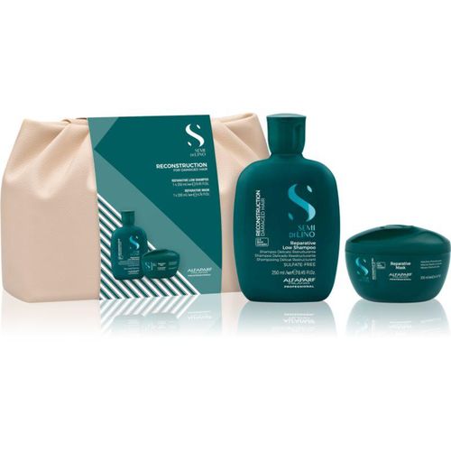 Alfaparf Milano Semi di Lino Reconstruction Duo Kit Gift Set voor Beschadigd Haar 2 st