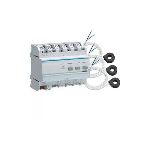 HAGER Messwertgeber KNX TE332 f.3Stromkreise m.3 Wandlern