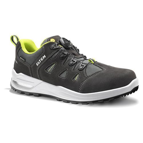 Berufshalbschuh RILEY XXF BOA® GTX® grey-lime Low ESD O2 WR CI, Gr. 35