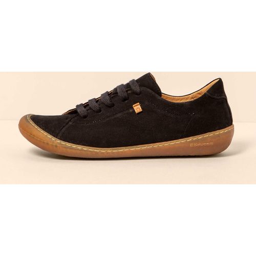 El naturalista Schuhe N5770 NOBUCK LAVADO BLACK/PAWIKAN Farbe Black