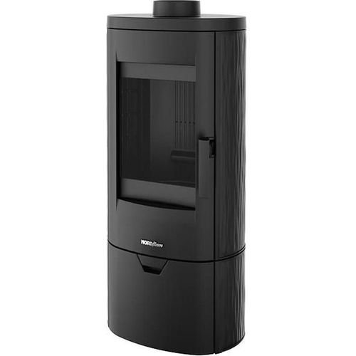 Kaminofen Palermo 8 kW Eco, Gusseisen, Primär- und Sekundärluftregelung, 1034 x 450 x 367 mm