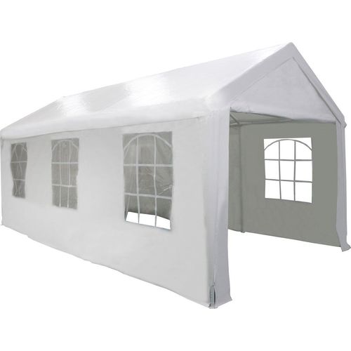 Primaster Großraumzelt 400 x 800 cm weiß