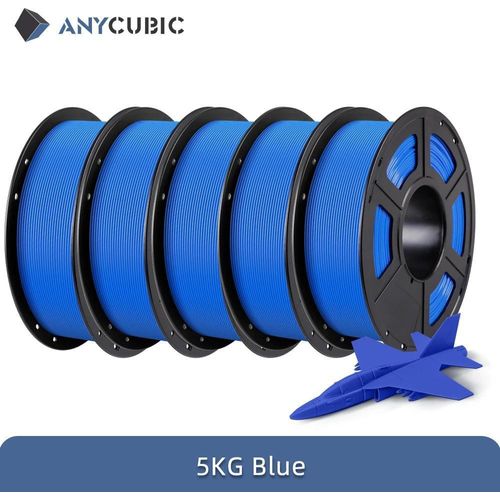 PLA Filament - Filament für 3D-Drucker - 1,75 mm - 5 kg - FDM - Blau