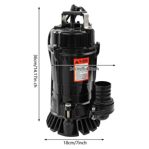 Schmutzwasserpumpe - Gartenpumpe für Abwasser - 750 W - Für Schmutzwasser - Elektrisch - Bewässerung & Entwässerung