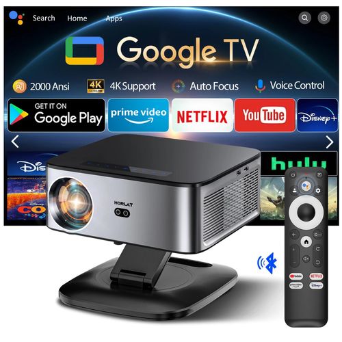 T09MAX - Heimkino Projektor Beamer - Full HD 1080p - 2000 ANSI Lumen - 3D - Auto Keystone - 1,5–9 m Projektionsabstand - 127–762 cm Bildgröße