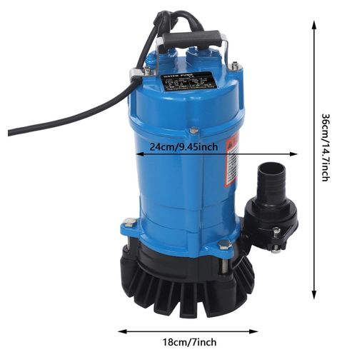 Abwasserpumpe - Tauchpumpe - 750 W - 220 V - 2850 U/min - Für Schmutzwasser & Bewässerung