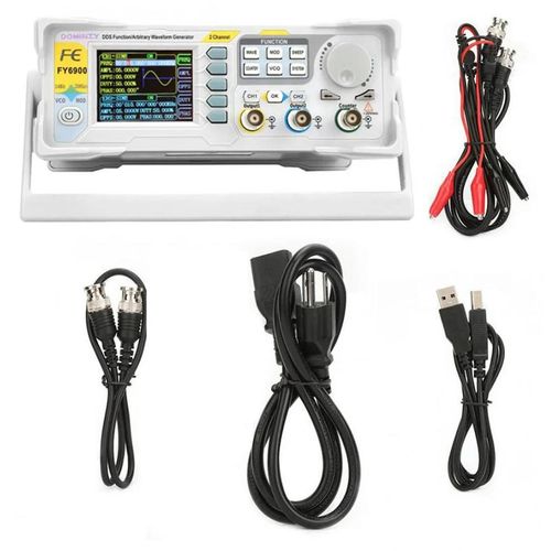 Digitaler DDS-Funktionsgenerator - FY6900-60M - Zweikanal - Arbiträre Wellenform - Pulsgenerator - Frequenzzähler - 60 MHz